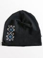 Czapka czarna z haftem włodawskim