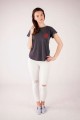 T-shirt grafitowy z haftem rzeszowskim