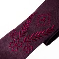 Krawat z haftem śląskim