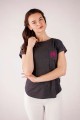 T-shirt grafitowy z haftem górnośląskim