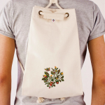 Worek na plecy haft hrubieszowski 