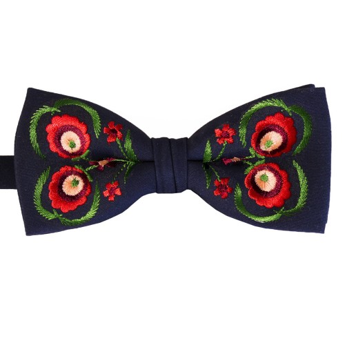 Mucha folk z haftem góralskim