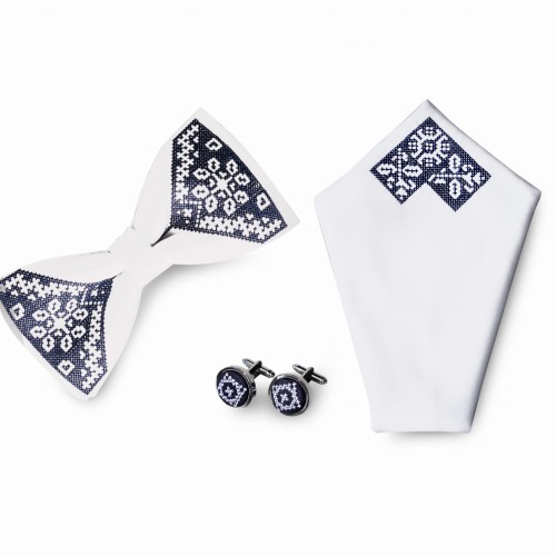 Zestaw z muchą folk, haft Beskid Śląski