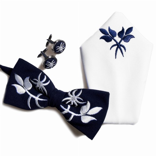 Zestaw z muchą folk, haft góralski