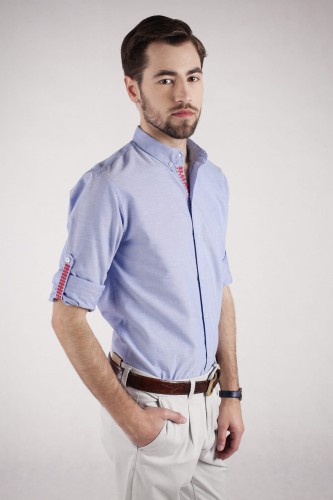 Koszula męska Gurmana haft biłgorajski