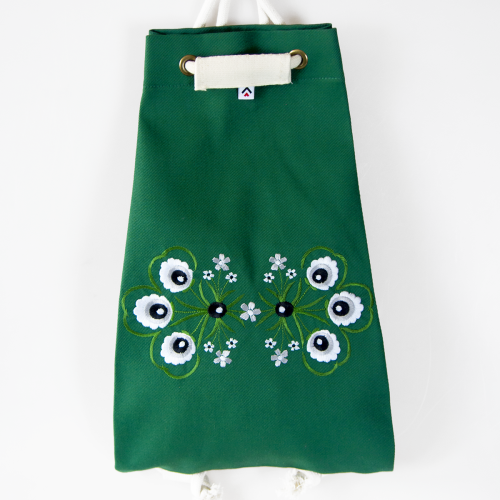 Worek na plecy folk, haft góralski