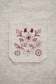 T-shirt szary z haftem bamberskim