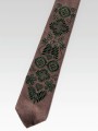Zestaw z krawatem folk, haft nowosądecki