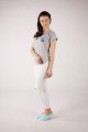 T-shirt szary z haftem lubelskim