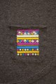 T-shirt grafitowy z haftem lubelskim