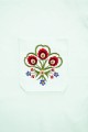 T-shirt miętowy z haftem góralskim