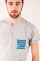 T-shirt szary z haftem rzeszowskim