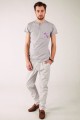 T-shirt szary z haftem kaszubskim