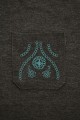 T-shirt grafitowy z haftem wielkopolskim