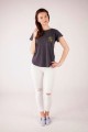 T-shirt grafitowy z haftem kaszubskim
