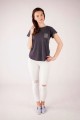 T-shirt grafitowy z haftem rzeszowskim