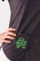 T-shirt grafitowy z haftem hrubieszowskim