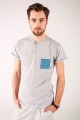 T-shirt szary z haftem rzeszowskim