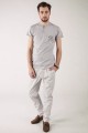 T-shirt szary z haftem bamberskim