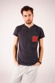 T-shirt grafitowy z haftem rzeszowskim