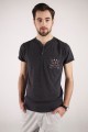 T-shirt grafitowy z haftem bamberskim