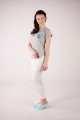 T-shirt szary z haftem kieleckim