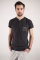 T-shirt grafitowy z haftem bamberskim