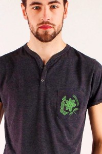 T-shirt grafitowy haft śląski