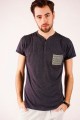 T-shirt grafitowy z haftem rzeszowskim