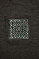T-shirt grafitowy z haftem kieleckim