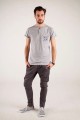 T-shirt szary z haftem opoczyńskim