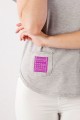 T-shirt szary z haftem rzeszowskim