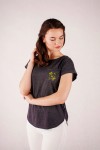T-shirt grafitowy haft kaszubski - single