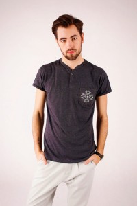 T-shirt grafitowy haft krakowski (zachód)