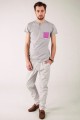 T-shirt szary z haftem rzeszowskim